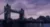Blurry image of the London bridge