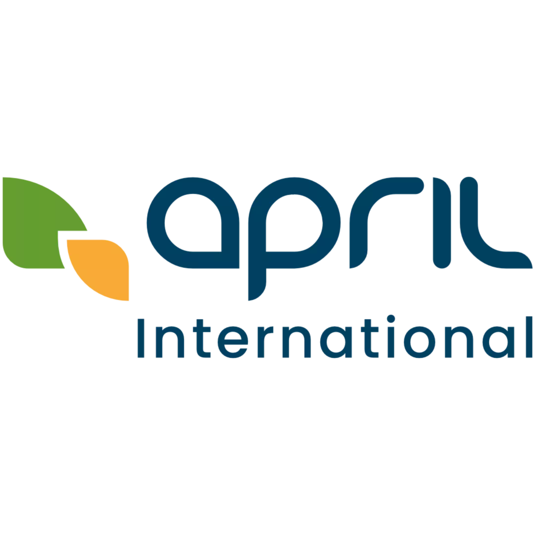 April International logo.