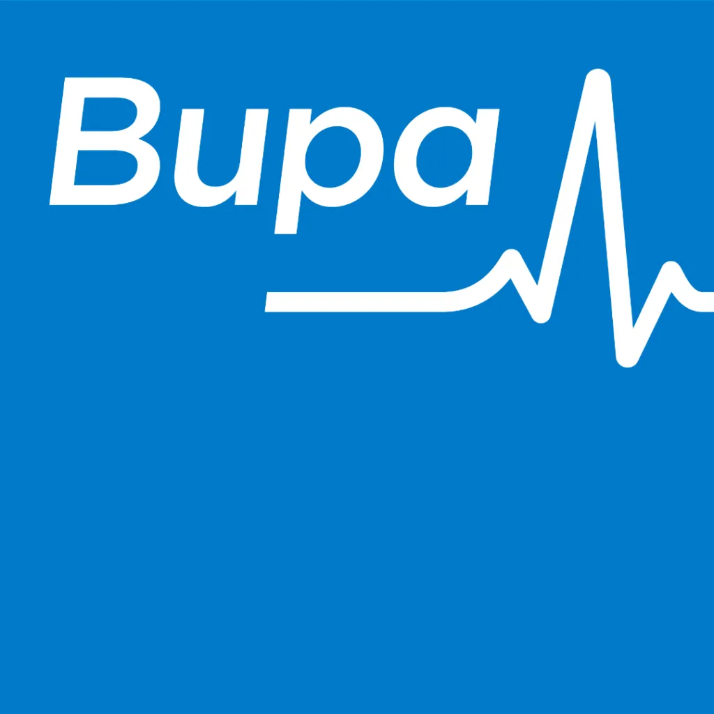 Bupa Insurance Logo.